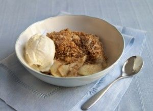 Apple and Fruit Mince Betty