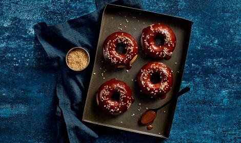 Baked Coffee Donuts