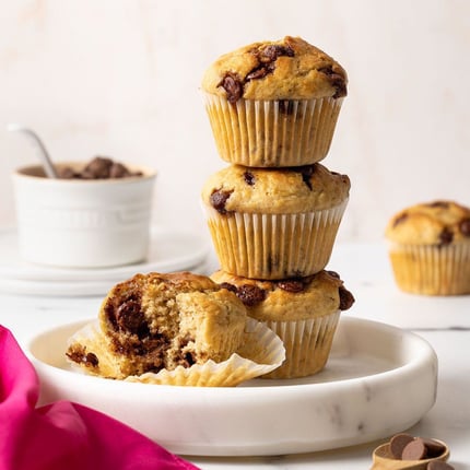 Banana Chocolate Chip Muffins