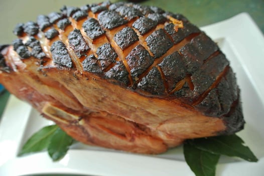 Glazed Jerk Ham