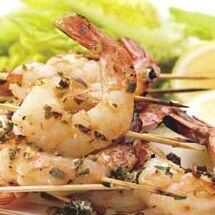 Marinated Prawn Kebabs