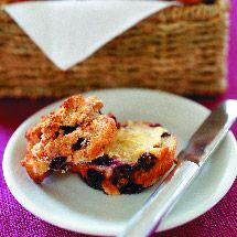 Mini Blueberry Polenta Cakes - Gluten Free