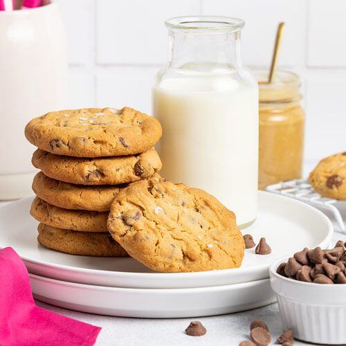 Peanut Butter Chocolate Chip Biscuits