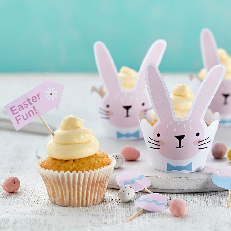 Vanilla Bunny Cupcakes