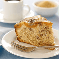 Dairy Free, Gluten Free, Apricot and Walnut Cake